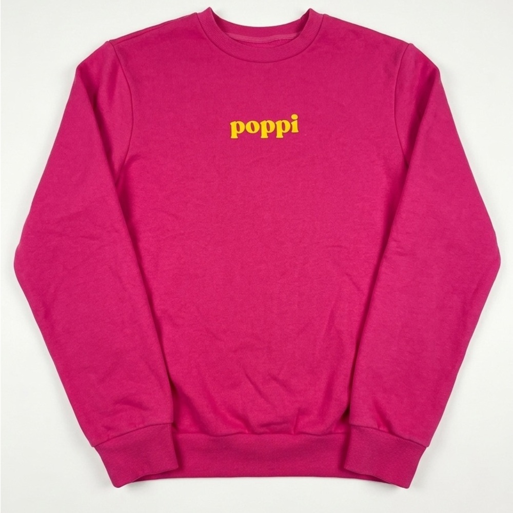 Poppi for Target Hot Pink Crewneck Sweatshirt